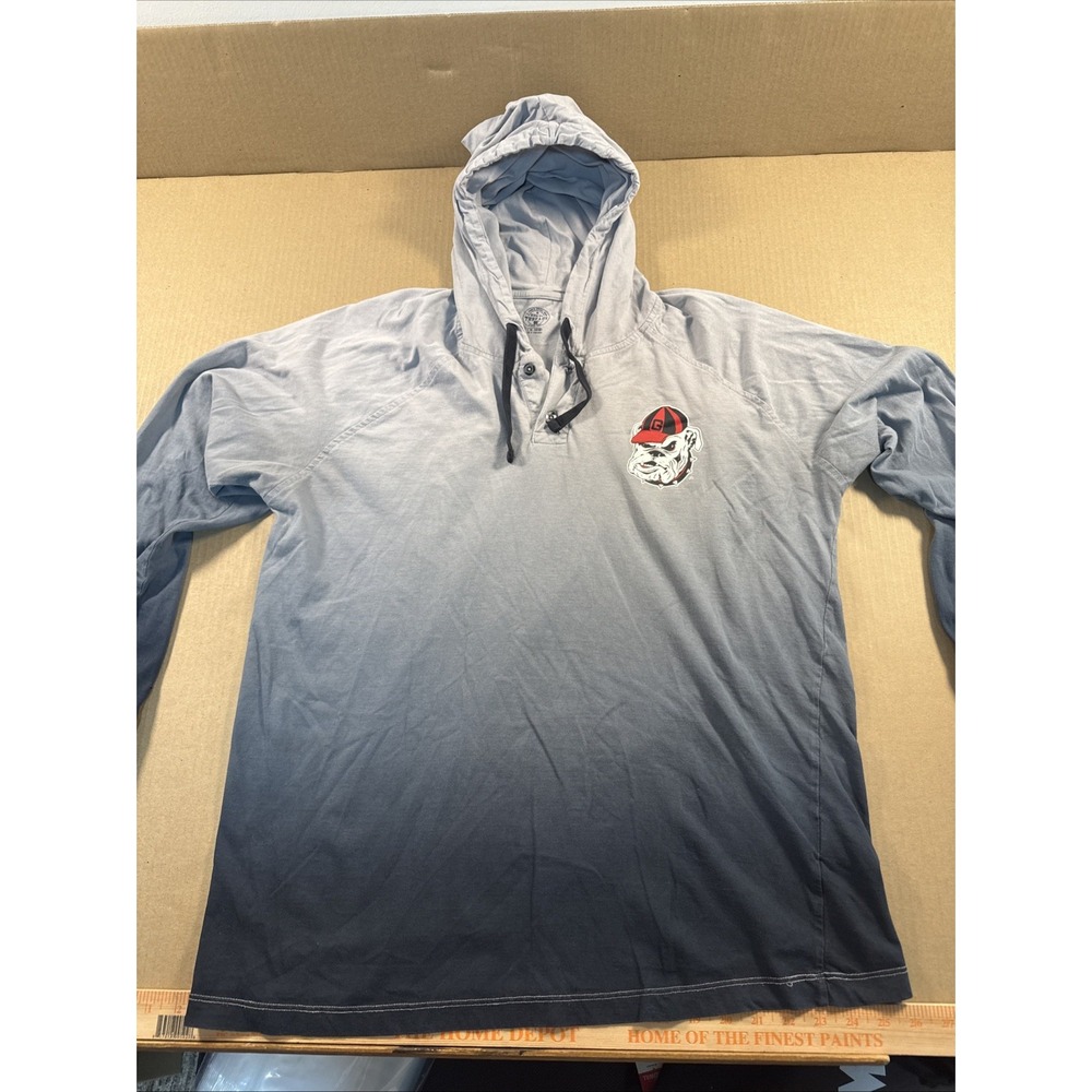 UGA University Of Georgia Lightweight Gradient Hoodie  Size XL, Rivalry Threads